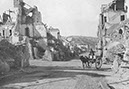 Messina, Erdbeben 1908, Straße ein halbes Jahr nach dem Erdbeben